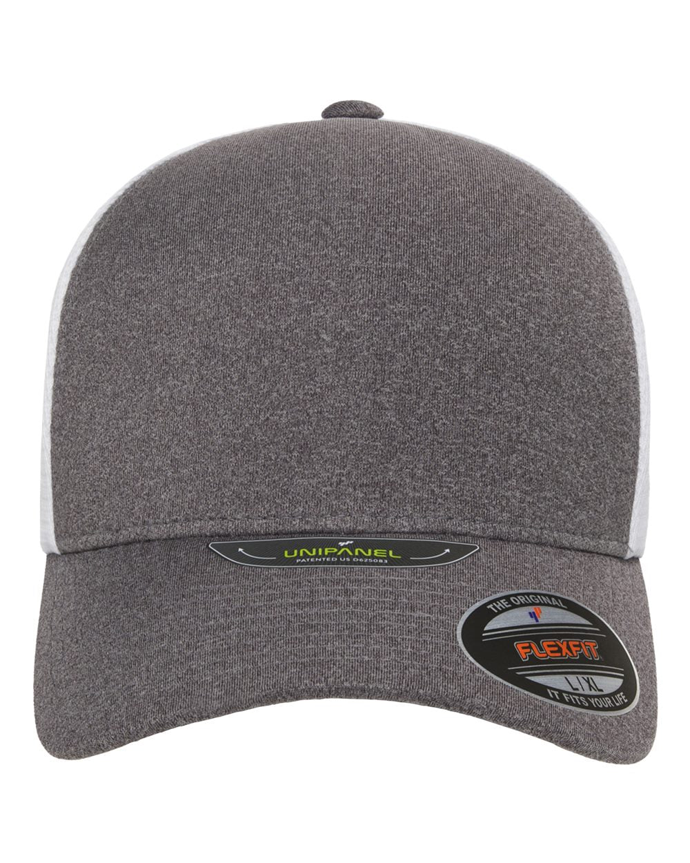 Flexfit_5511UP Melange Heather/White