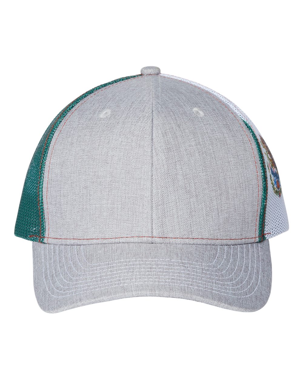Kati_S700M Heather Grey/Red/Mexico Flag