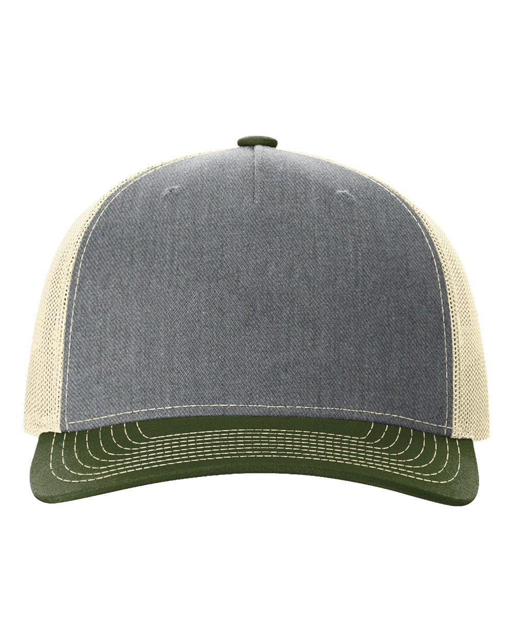 Richardson_112FP Heather Grey/Birch/Army Olive
