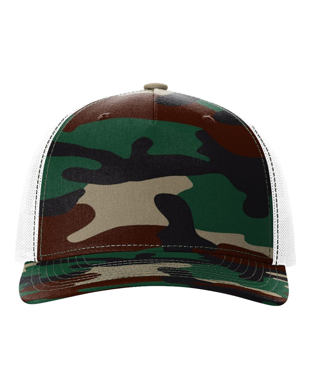 Richardson_112PFP Green Camo/White