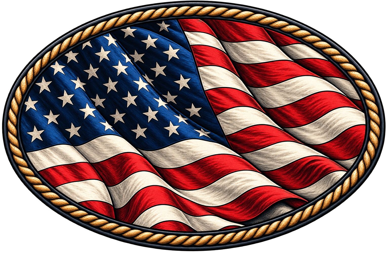 Flag Oval