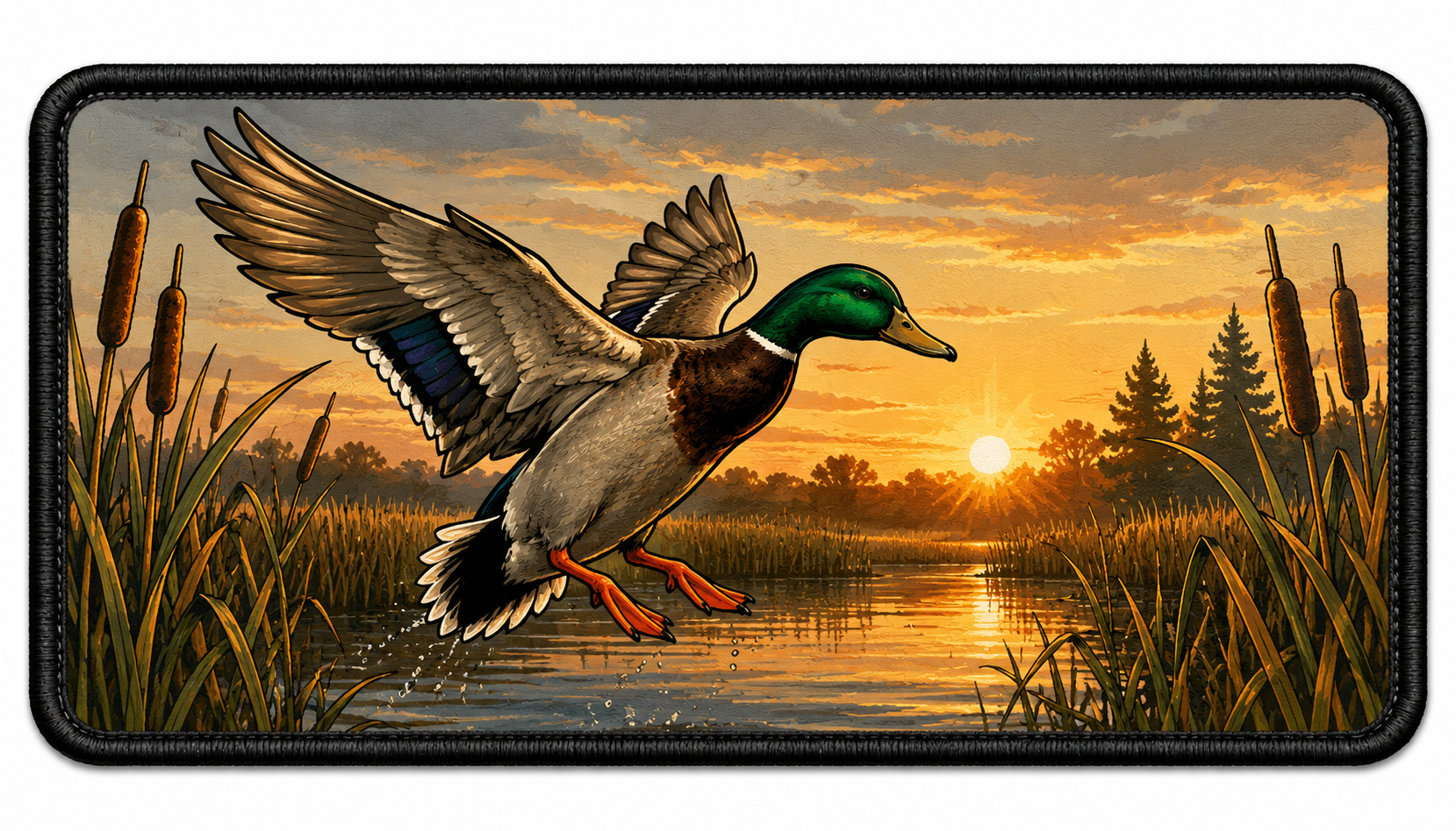 Mallard in Marsh